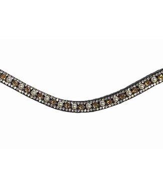 Dapple DAPPLE 'PRINCESS' BROWBAND - Black
