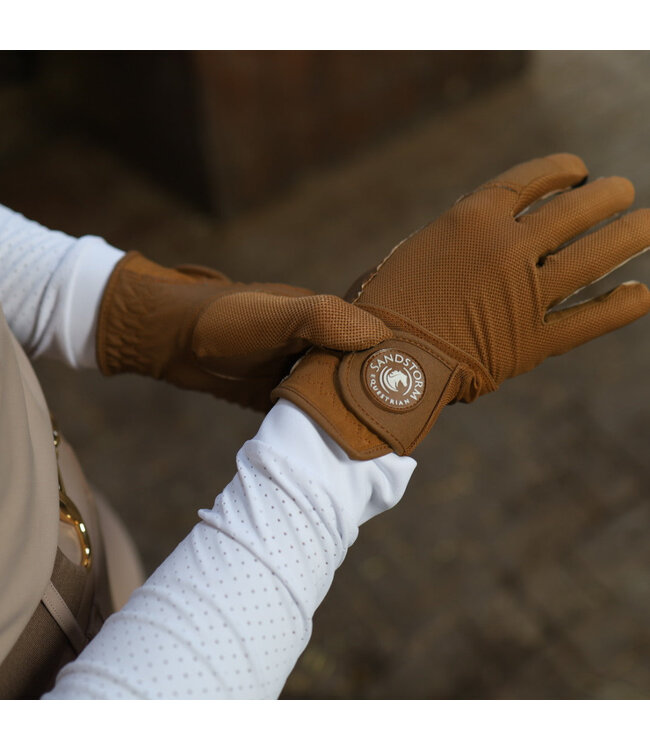 SANDSTORM RIDING GLOVES - Tan