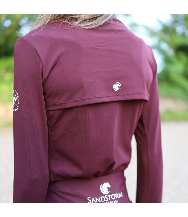 SANDSTORM PERFORMANCE SPORT BASE LAYER - Burgundy