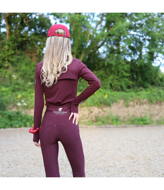 SANDSTORM PERFORMANCE SPORT BASE LAYER - Burgundy