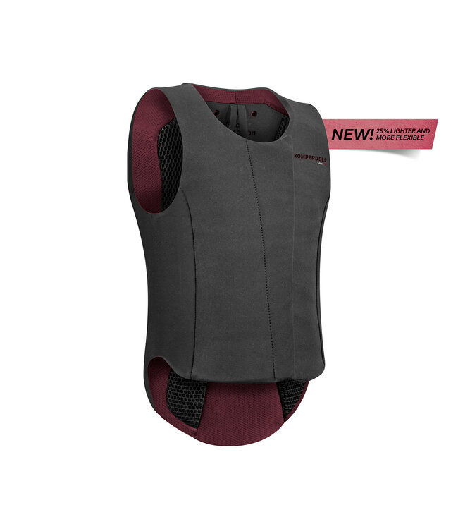 KOMPERDELL "CHAMPION" KIDS BACK PROTECTOR - Black/Fuscia