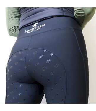 Sandstorm Equestrian SANDSTORM EVERYDAY COMFORT RIDING LEGGINGS - Black