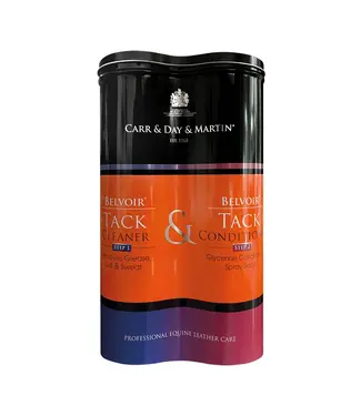 Carr Day & Martin CDM BELVOIR LEATHER CARE DUO TIN - Step 1 & 2
