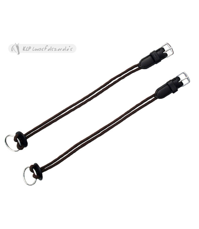 TATTINI LEATHER GAG ROPES Full - Brown