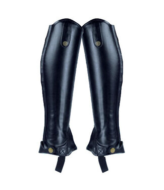 BROGINI CHILDREN STRETCH MINI CHAPS BLACK 8YRS