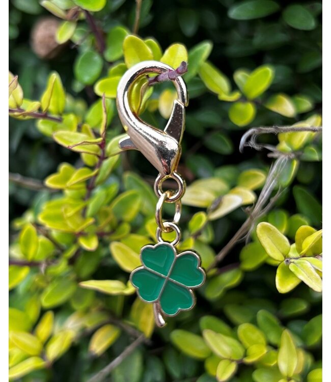 SHAMROCK BRIDLE CHARM