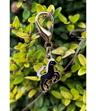 PONY BRIDLE CHARM - Black
