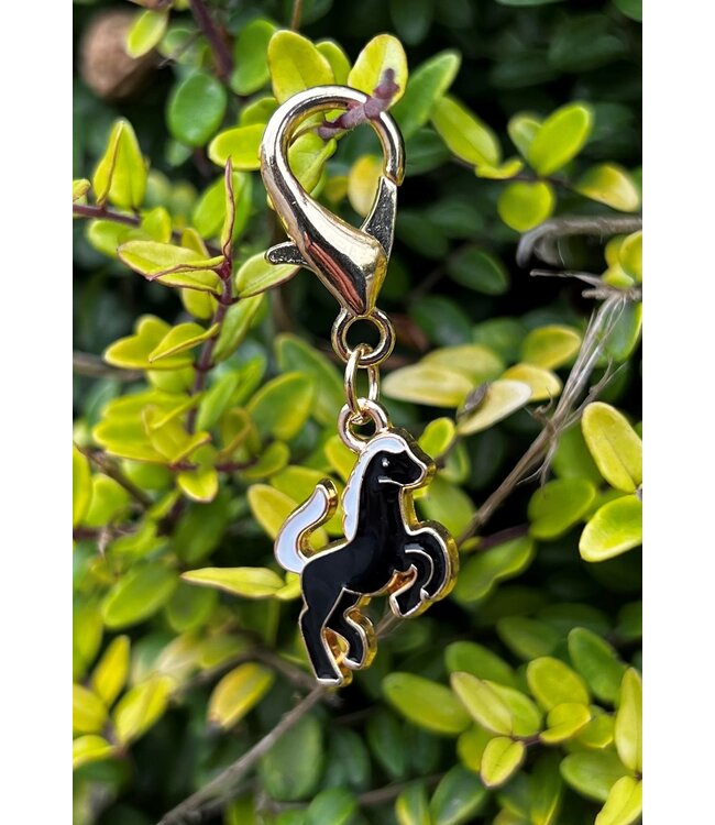 PONY BRIDLE CHARM - Black