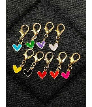 LOVE HEART BRIDLE CHARM