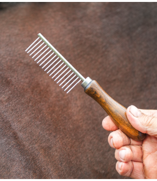 Glas Equine GLAS EQUINE WOODEN PLAITING COMB