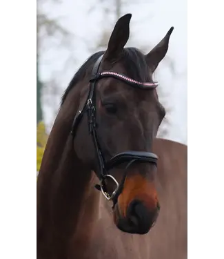 Mackey MACKEY SPARKLE BROWBAND Black - Baby Pink