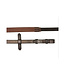 Mackey MACKEY CLASSIC LEATHER RUBBER GRIP REINS 5/8IN  - Brown