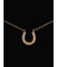 HORSESHOE NECKLACE - Rose Gold