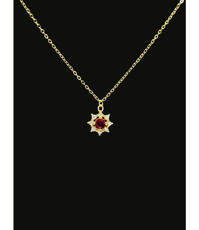 SUN PENDANT - Gold