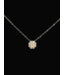 STERLING SLIVER MOISSANITE PENDANT - Silver
