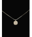 SQUARE MOISSANITE PENDANT - Silver