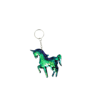 SPARKLY UNICORN KEYRING