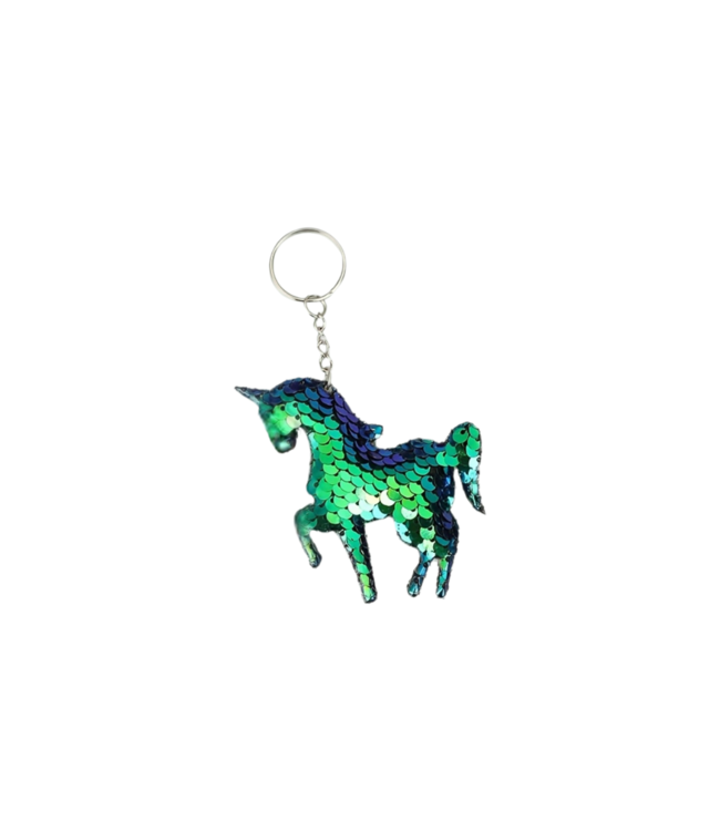 SPARKLY UNICORN KEYRING