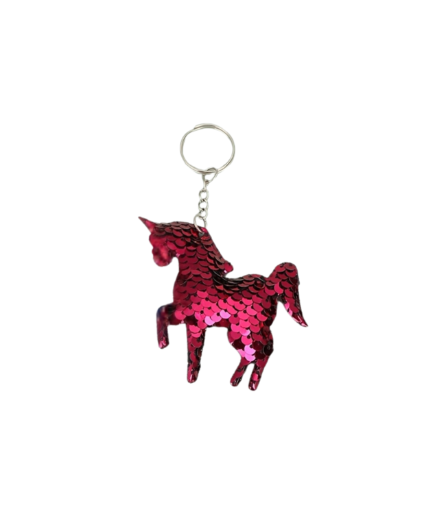 SPARKLY UNICORN KEYRING