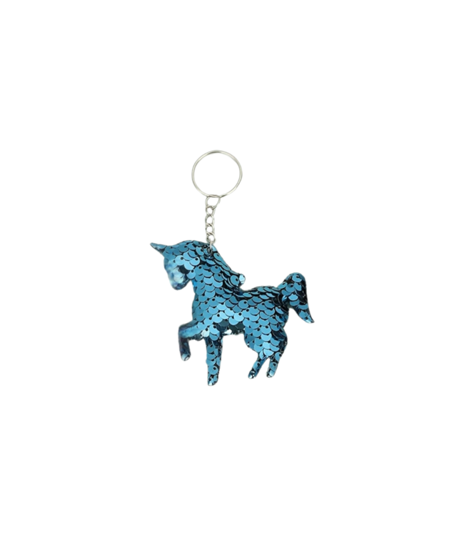 SPARKLY UNICORN KEYRING