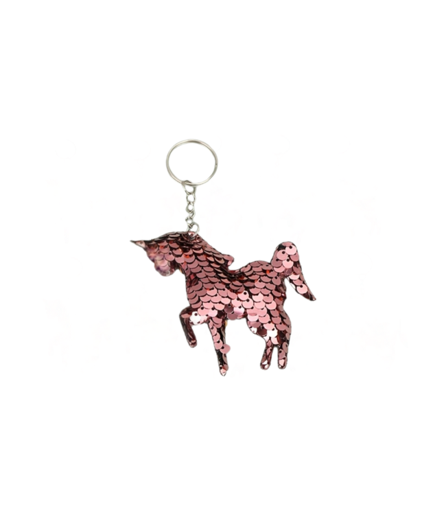 SPARKLY UNICORN KEYRING