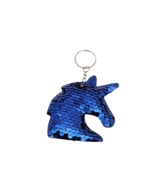 SEQUINED UNICORN KEYRING