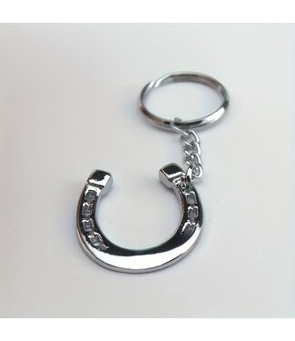 HORSESHOE KEYRING - Silver