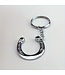 HORSESHOE KEYRING - Silver