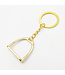 STIRRUP KEYRING - Gold