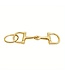 HORSE BIT KEYRING - Gold