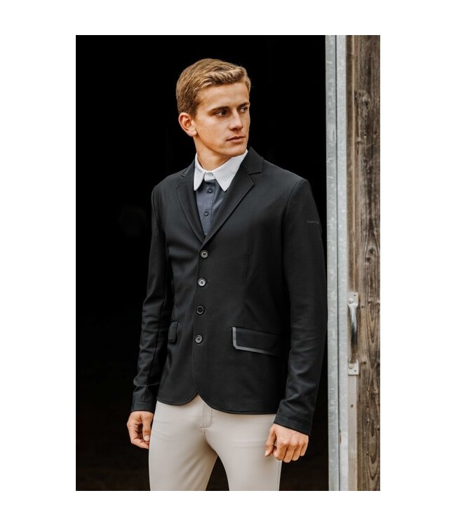 EQUITHEME 'BUDAPEST' COMPETITION JACKET - Black