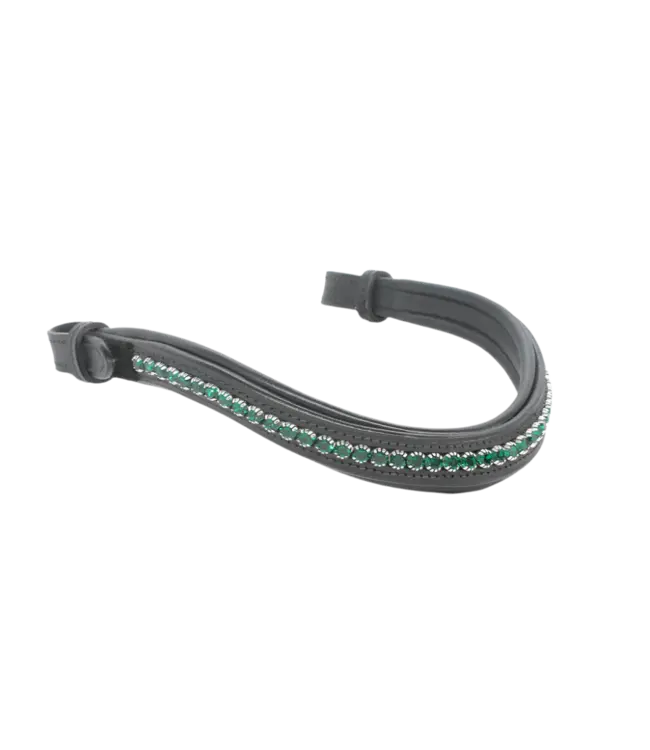 MACKEY SPARKLE BROWBAND Black - Emerald
