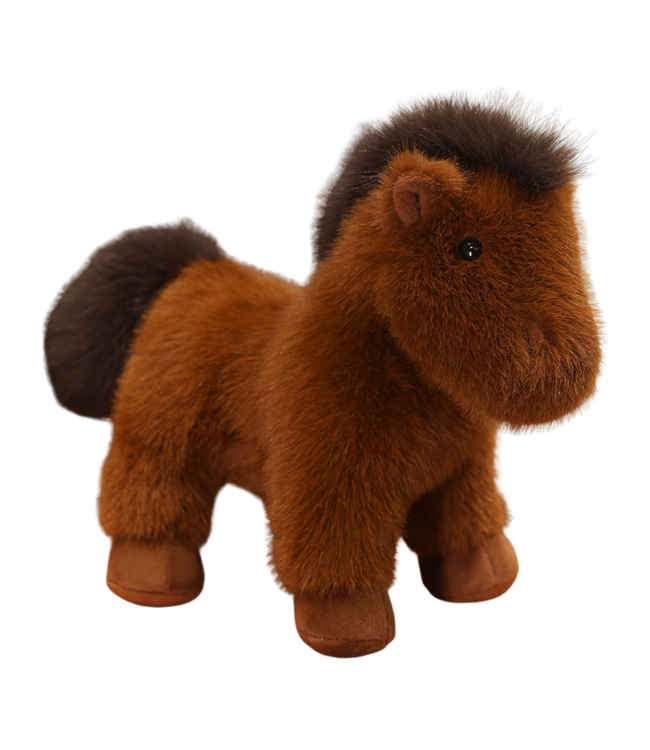 FLUFFY HORSE PLUSH - Medium