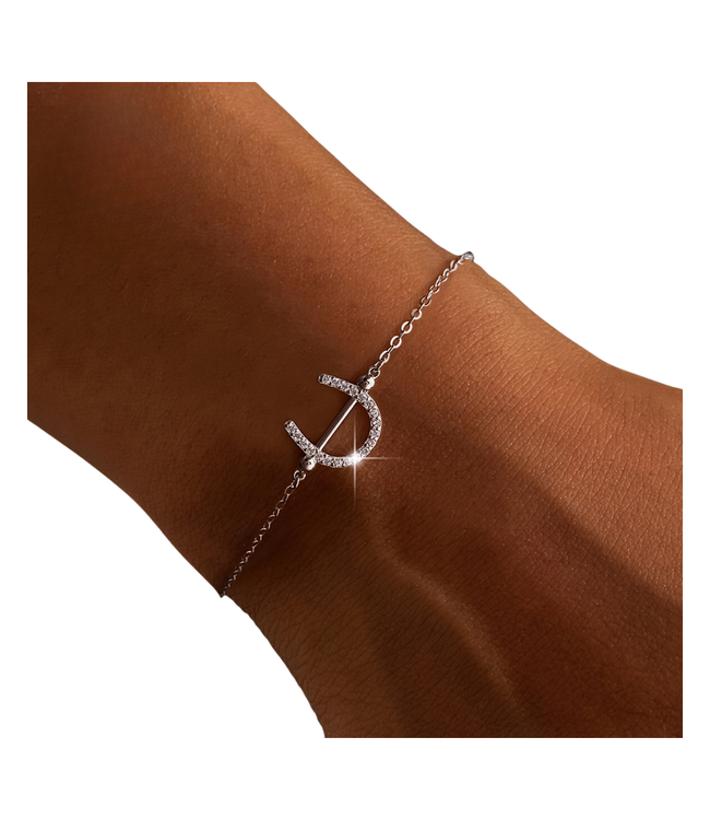 HORSESHOE BRACELET - Silver
