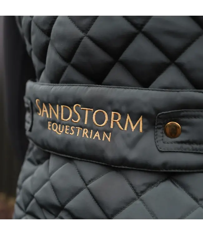 SANDSTORM TAILORED QUILTED GILET - Hunter Green