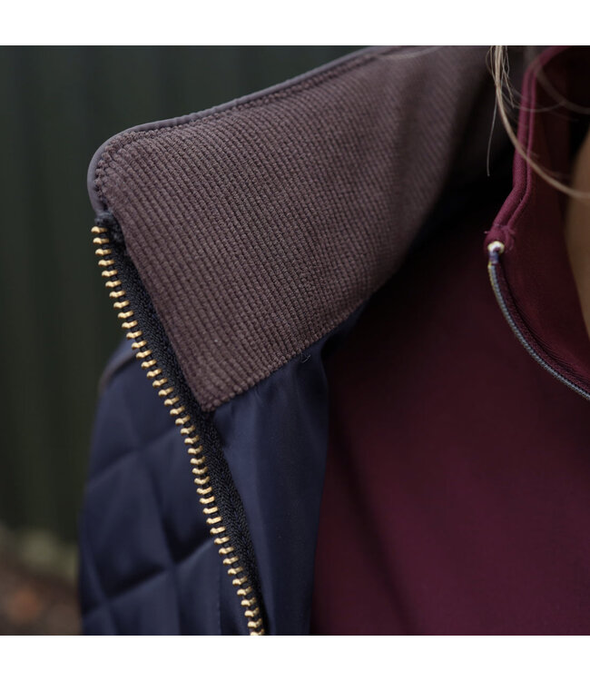 SANDSTORM TAILORED QUILTED GILET - Navy