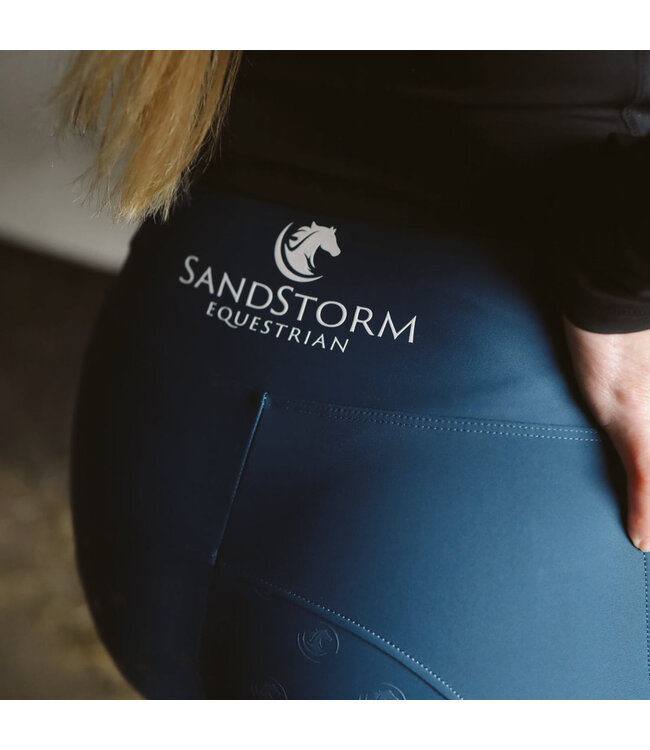 SANDSTORM EVERYDAY COMFORT RIDING LEGGINGS - Peacock