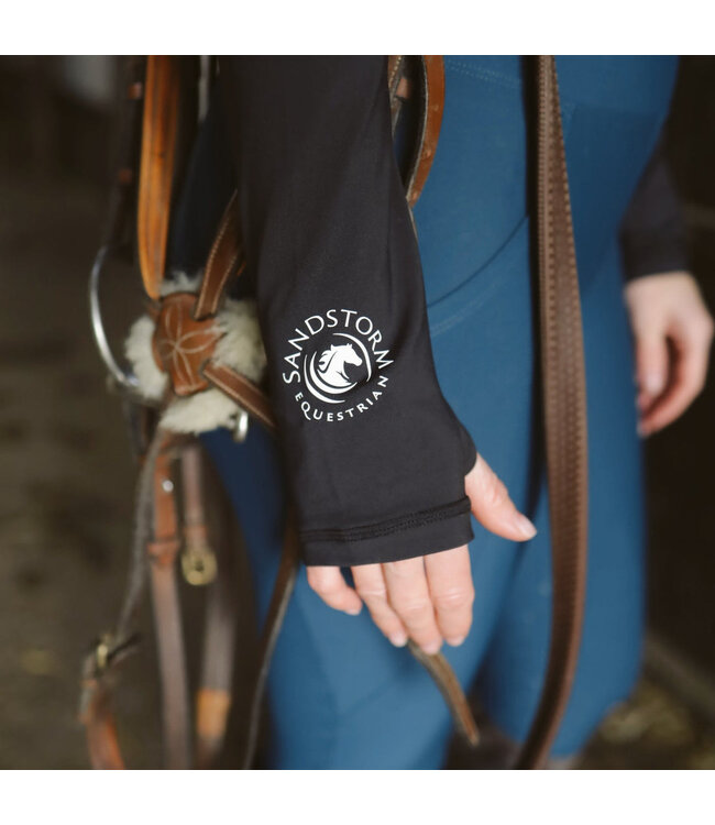 SANDSTORM EVERYDAY COMFORT RIDING LEGGINGS - Peacock