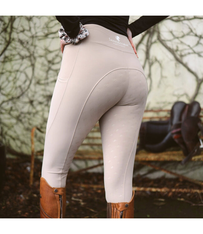 SANDSTORM EVERYDAY COMFORT RIDING LEGGINGS - Beige