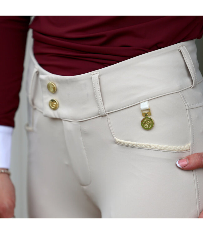 SANDSTORM PERFORMANCE HYBRID LEGGINGS - Stone