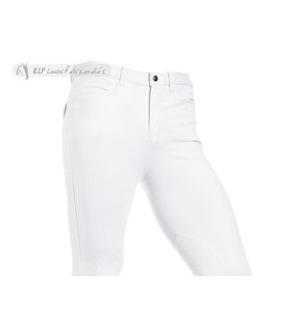 Tattini TATTINI 'ACERO' MENS BREECHES KGrip - White