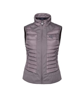 Kingsland KL 'JULIET' LADIES INSULATED BODY WARMER - Beige Rock Ridge