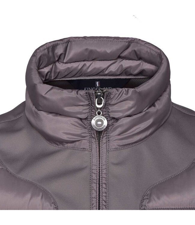 KL 'JULIET' LADIES INSULATED BODY WARMER - Beige Rock Ridge