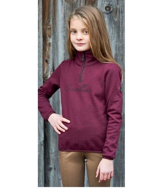 COVALLIERO KIDS SWEATER - Aubergine