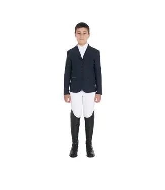 Equestro EQUESTRO 'REVERSE' JUNIOR COMPETITION JACKET - Navy