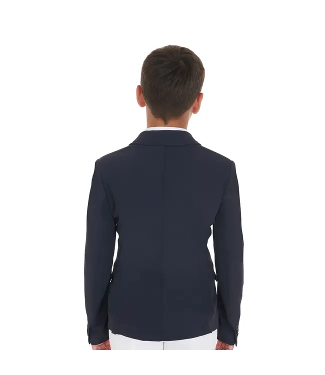 EQUESTRO 'REVERSE' JUNIOR COMPETITION JACKET - Navy