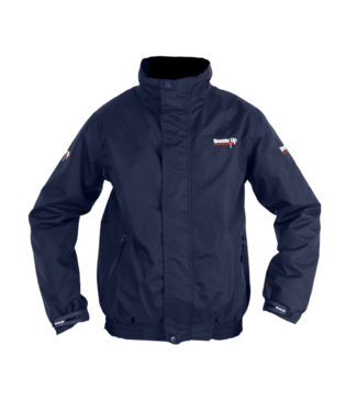 Breeze Up BREEZE UP 'OXFORD' BLOUSON WINTER JACKET - Navy