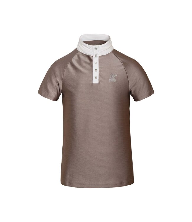 KINGSLAND 'BAILIA' JUNIOR GIRLS SHOW SHIRT - Purple Quail