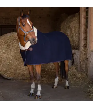 Equithème EQUITHÈME "TEDDY" WOOL RUG - Navy