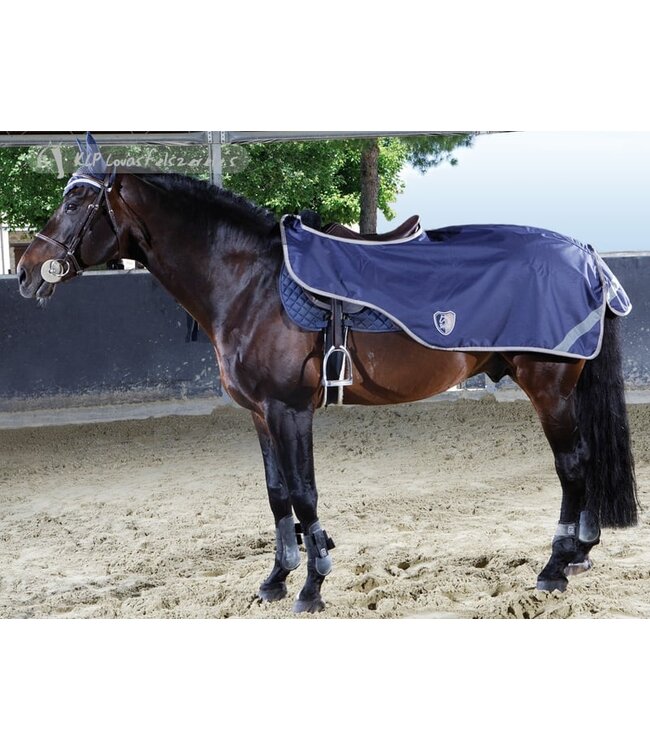 TATTINI EXERCISE RUG 600D FLEECE LINING - Navy